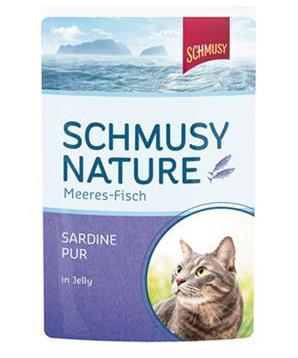 Schmusy Cat Kapsa Fish Sardinky V Želé