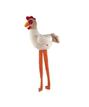 Levně Hračka Dog Fantasy Jumbo slepice pískací a šustící 80 cm