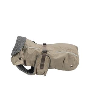Levně Kabátek ROUEN 2 v 1, buldog střih, písková M:48cm, hruď:52-82cm, krk:52-64cm