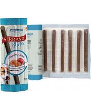 Levně Serrano Dog Sticks Salmon & Tuna, tyčinka 16x12g