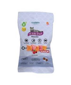 Levně Serrano Snack Cat Urinary Salmon & Tuna 50g