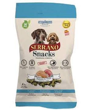 Levně Serrano Snack Dog Salmon & Tuna 100g