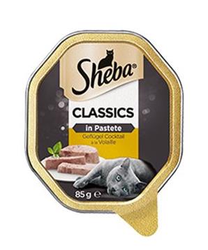 Levně Sheba vanička Drůbeží paštika koktejl 85g