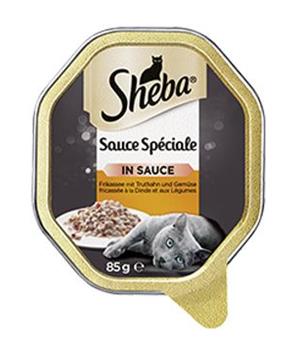 Levně Sheba vanička Krůtí se zeleninou ve šťávě 85g