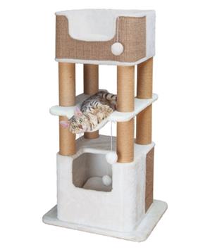 Levně Škrabadlo LUCANO 110 cm Bílé