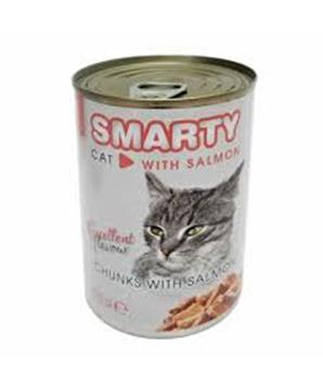 Levně SMARTY Cat Losos chunks, konzerva 400g