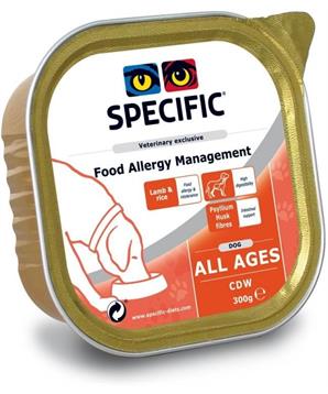 Levně Specific CDW Food Alergy Management konzerva pes 6x300 g