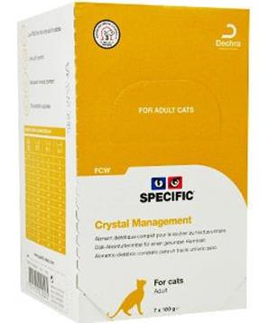 Levně Specific FCW Crystal Management kočka 7x100 g