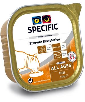 Specific FSW Struvite Dissolution konzerva kočka