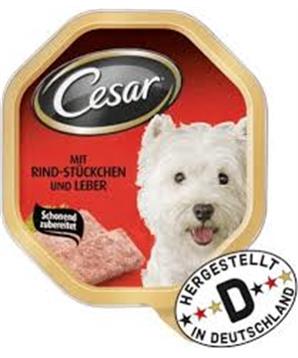 Cesar vanička hovězí paštika s játry