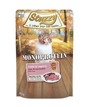 Stuzzy Cat kapsa Monoprotein Šunka paté