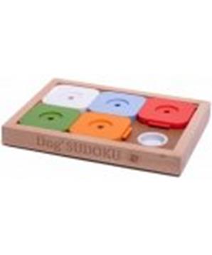 Levně Dřevěný hlavolam Sudoku Advanced Color od My Intelligent Dogs/obtížnost 2 1 ks