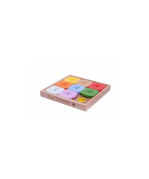 Levně Dřevěný hlavolam Sudoku Expert Rainbow/obtížnost 3 1 ks
