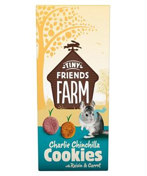 Levně Supreme Tiny FARM Snack Charlie Cookies - činčila 120 g