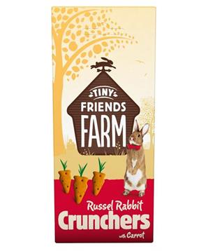 Levně Supreme Tiny FARM Snack Russel Crunchers - králík 120 g