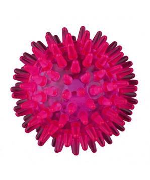 Levně Svítící ježatý míček, termoplastová guma (TPR) 5 cm