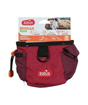 Levně Taška na pamlsky BIVOUAK červená Zolux 1 ks červená