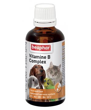 Levně Tekuté vitamíny BEAPHAR B-komplex 50 ml