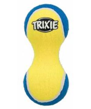 Levně Tenisová činka modro-žlutá TRIXIE 15 cm