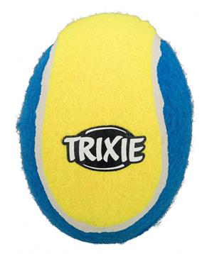 Levně Tenisový ragby míč modro-žlutý TRIXIE 12 cm
