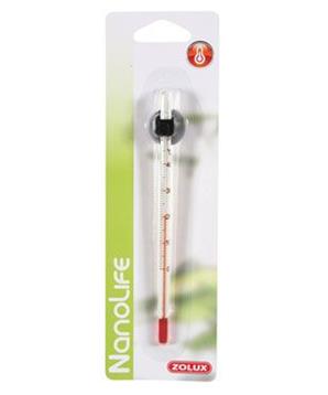 Levně Teploměr akvarijní s přísavkou 14cm Zolux 14cm