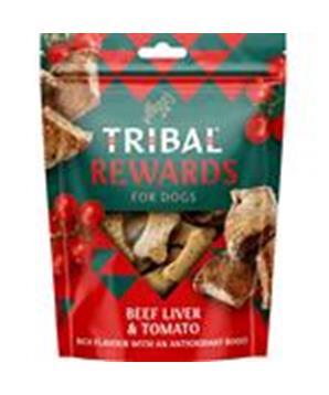 Levně TRIBAL Rewards Snack Beef Liver & Tomato 125 g