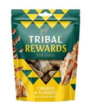 Levně TRIBAL Rewards Snack Chicken & Flaxseed 125 g