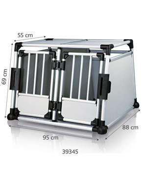 Levně Polstrování pro hliníkovou transportní klec 39345, 40x57x75cm, 2ks - DOPRODEJ Polstrování pro hliníkovou transportní klec 39345, 40x57x75cm
