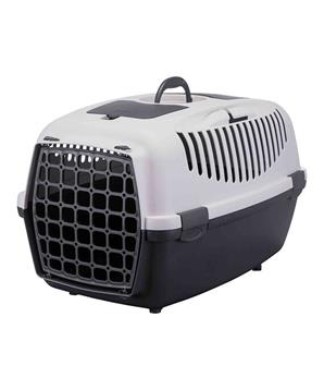 Levně Transportní box CAPRI III 40x38x61cm (max. 12kg) - tmavě šedá/světle šedá 1 ks