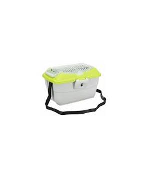 Levně Transportní kufřík MINI CAPRI40x22x30cm max. do 2kg TRIXIE 1 ks světle šedá/zelená