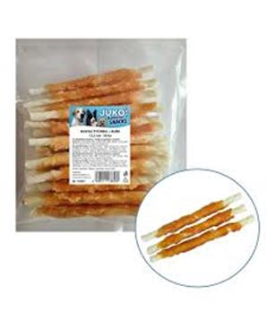 Levně Tyčinka buvolí obalená kuřecím masem JUKO Snacks 30ks