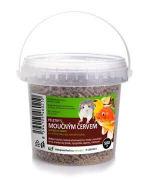 UGF peletky s moučným červem 