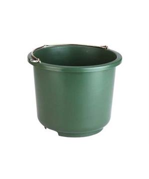 Levně Vědro plastové 12 l olivově zelené