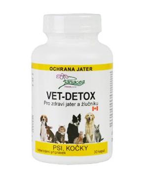 Levně Vet-Detox pro zdraví jater a žlučníku 30 cps