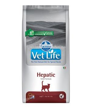 Levně Vet Life Natural CAT Hepatic 10 kg