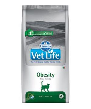 Levně Vet Life Natural CAT Obesity 10 kg