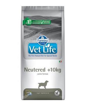 Vet Life Natural DOG Neutered >10kg