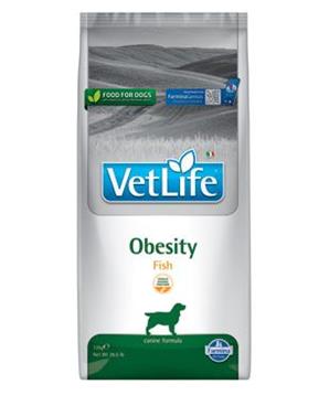 Levně Vet Life Natural DOG Obesity Fish 12kg