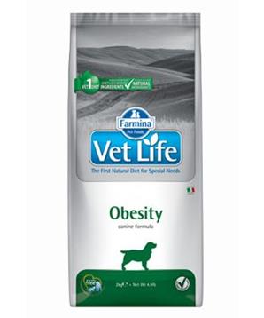 Levně Vet Life Natural DOG Obesity 12 kg