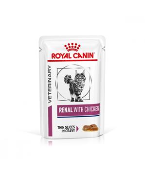 Levně Royal Canin VD Feline Renal kuře kapsa 12x85 g