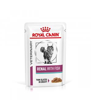 Levně Royal Canin VD Feline Renal Fish 12x85 g