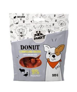 Levně VetExpert Mr.Bandit poch. DONUT jehněčí s kachnou 500g