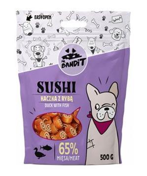 Levně VetExpert Mr.Bandit pochoutka SUSHI kachna a ryba 500g