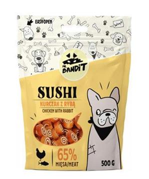 Levně VetExpert Mr.Bandit pochoutka SUSHI kuře a ryba 500g