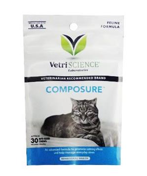 Levně VetriScience Composure na uklidnění kočky 1 ks