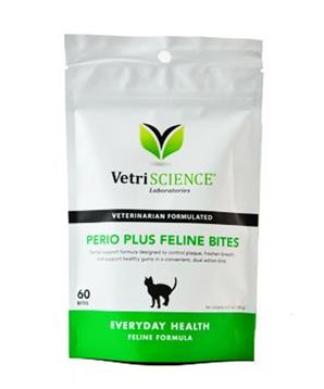 Levně VetriScience Perio Plus Feline dent. kousky kočka 60 ks