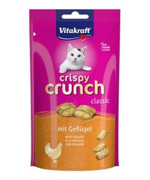 Levně Vitakraft Cat pochoutka Crispy Crunch drůbeží 60g