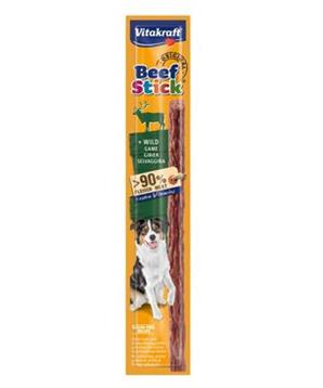 Levně Vitakraft Dog pochoutka Beef Stick salami + Game 1 ks 1 bal
