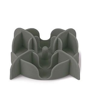 Levně Vložka do misky Slow Feeder SILICONE šedá M Zolux šedá M - 1 ks