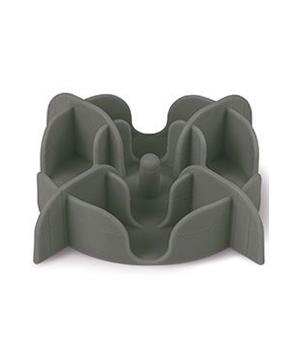 Levně Vložka do misky Slow Feeder SILICONE šedá S Zolux šedá S - 1 ks